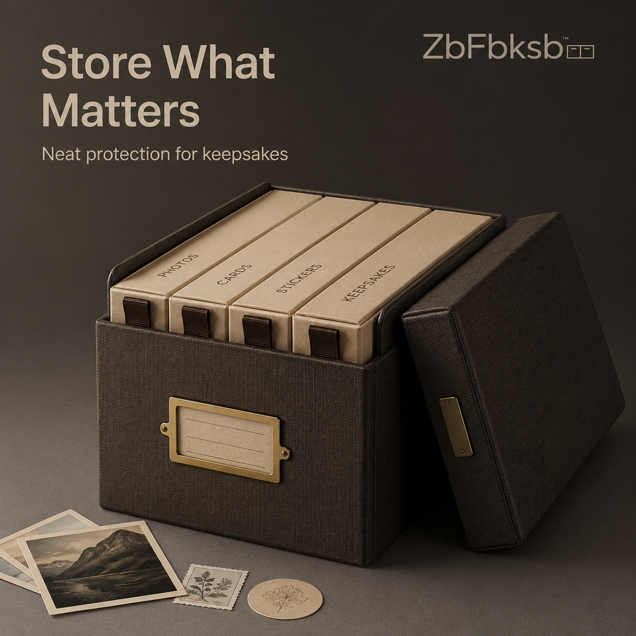 ZbFbksb™ Keepsake Archive Organizer