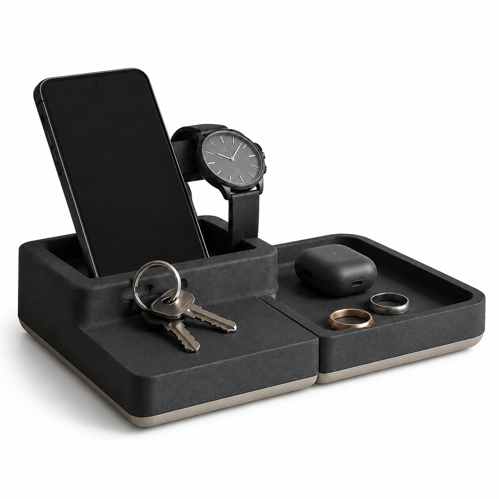 ZbFbksb™ Modular Valet Dock — Everyday Catchall Organizer