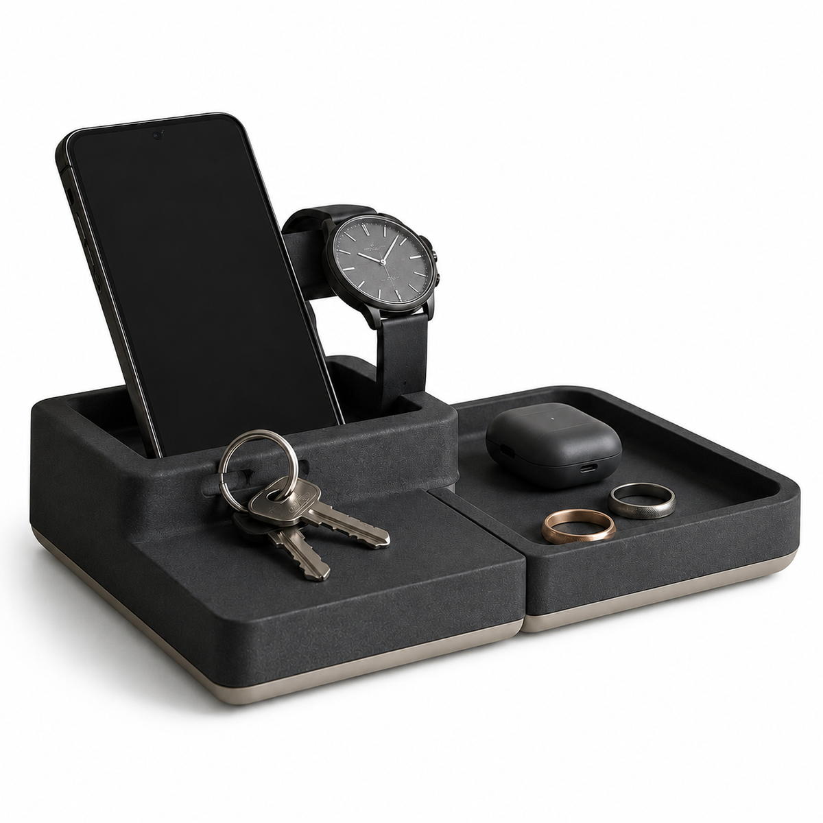ZbFbksb™ Modular Valet Dock — Everyday Catchall Organizer product view