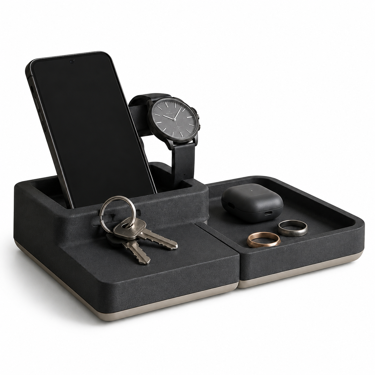 ZbFbksb™ Modular Valet Dock — Everyday Catchall Organizer