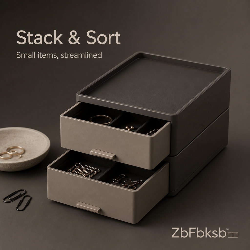 ZbFbksb™ Stack & Sort Mini Drawer Organizer