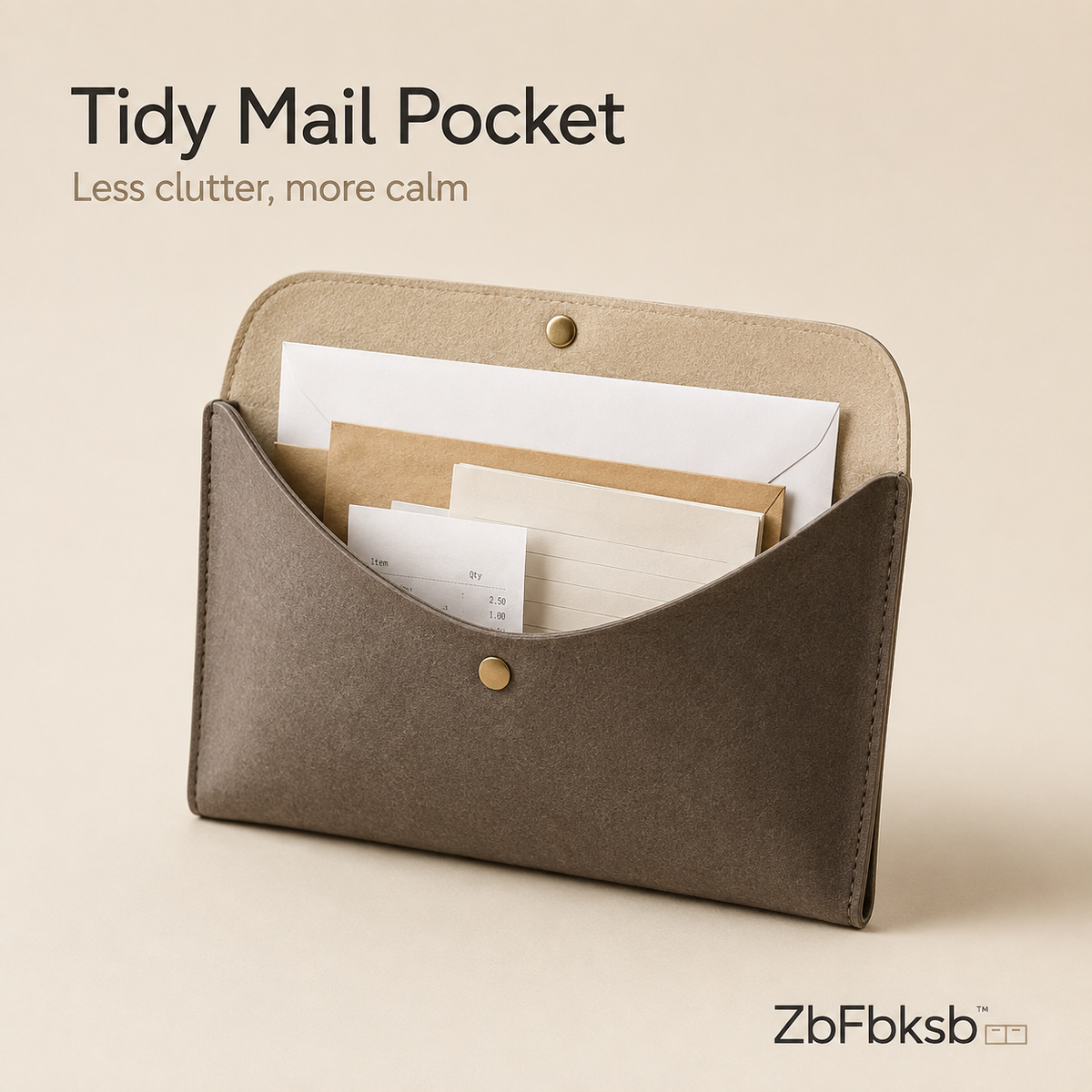 ZbFbksb™ Tidy Mail Pocket Organizer