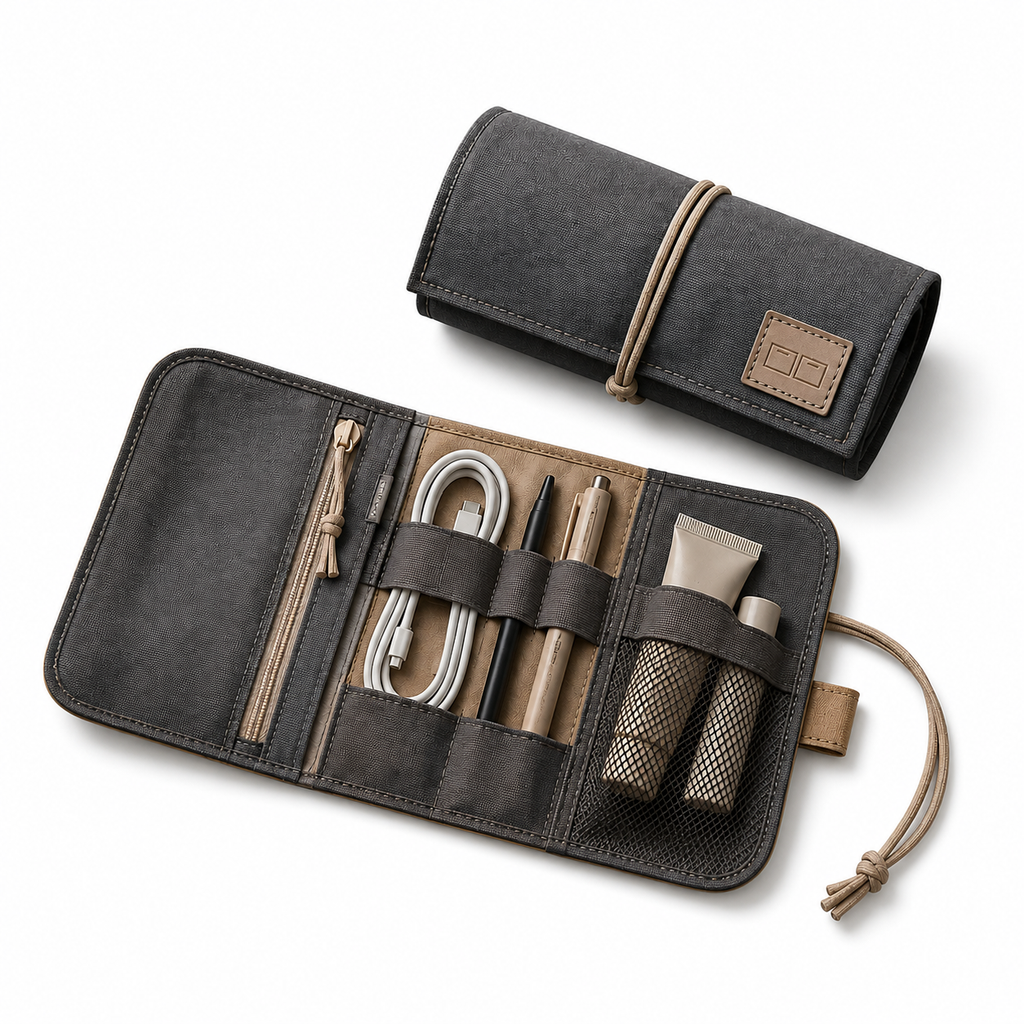 ZbFbksb™ Roll-Up Travel Organizer